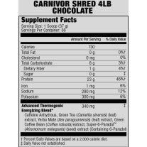 MuscleMeds Carnivor Shred 56 adag